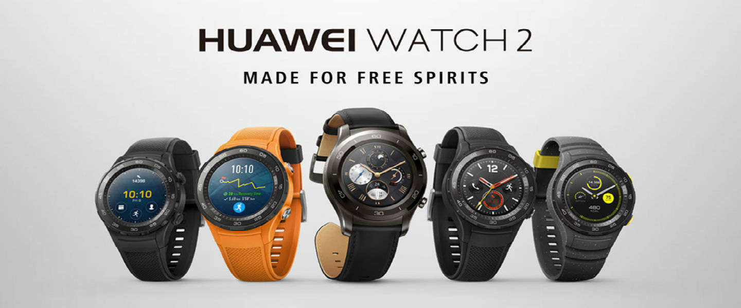 Huawei heeft een nieuwe smartwatch: de Huawei Watch 2