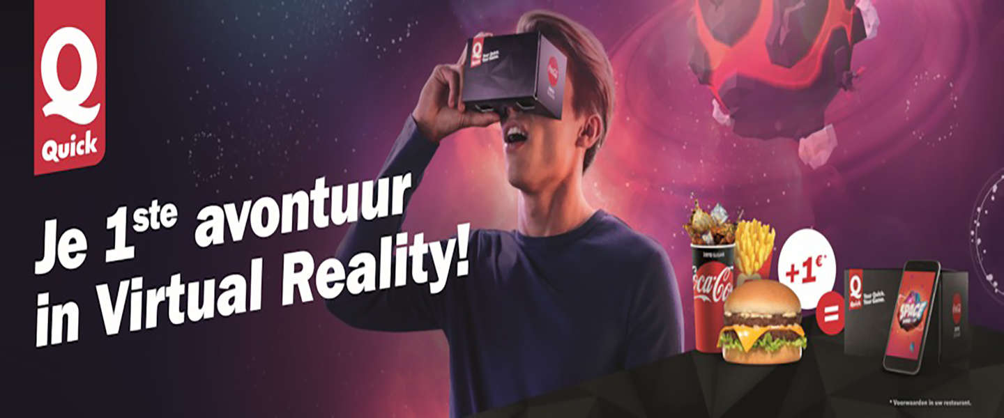 Quick maakt virtual reality toegankelijk voor alle Belgen