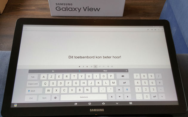 GalaxyView-keyboard