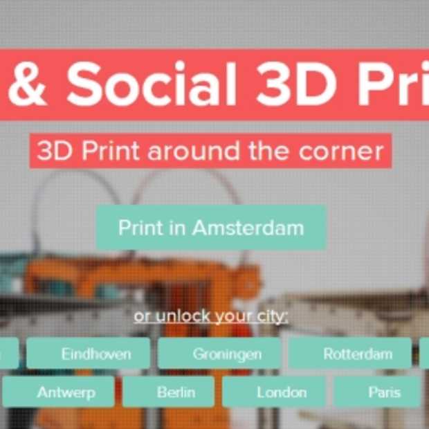 3D Hubs lanceert grootste 3D-printwerk in Antwerpen: print je 3D-werk 'om de hoek'