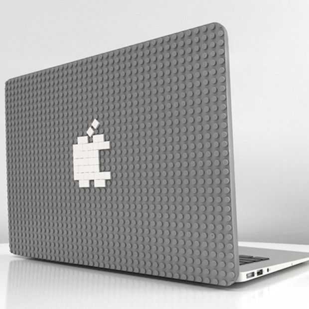 Deze MacBook case kun je personaliseren met LEGO