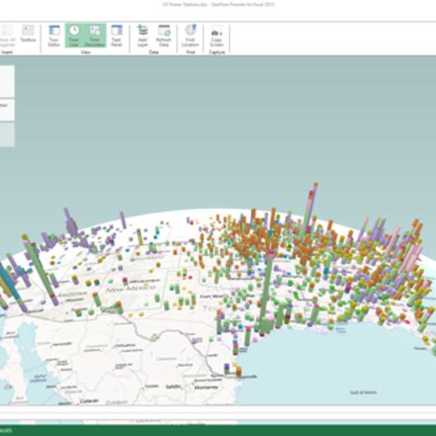 GeoFlow: 3D visualisatie in Excel