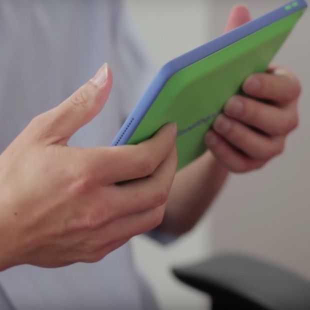Met de HandyCase verander je de achterkant van je tablet in een touchscreen!