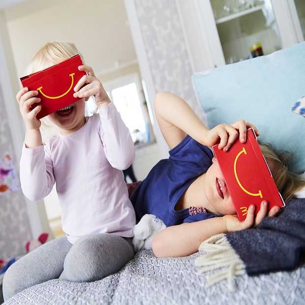 Maak zelf een Virtual Reality bril met McDonalds