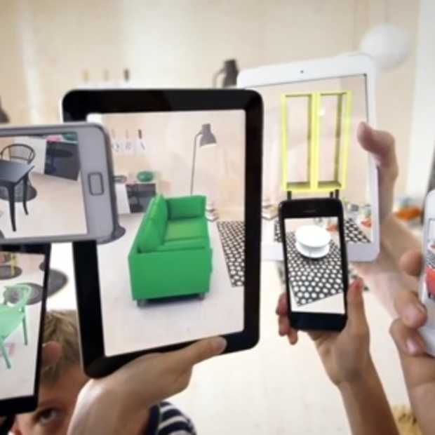 IKEA vindt 'augmented reality' opnieuw uit. 