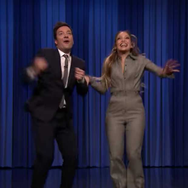 Video: Jimmy Fallon neem het op tegen Jennifer Lopez