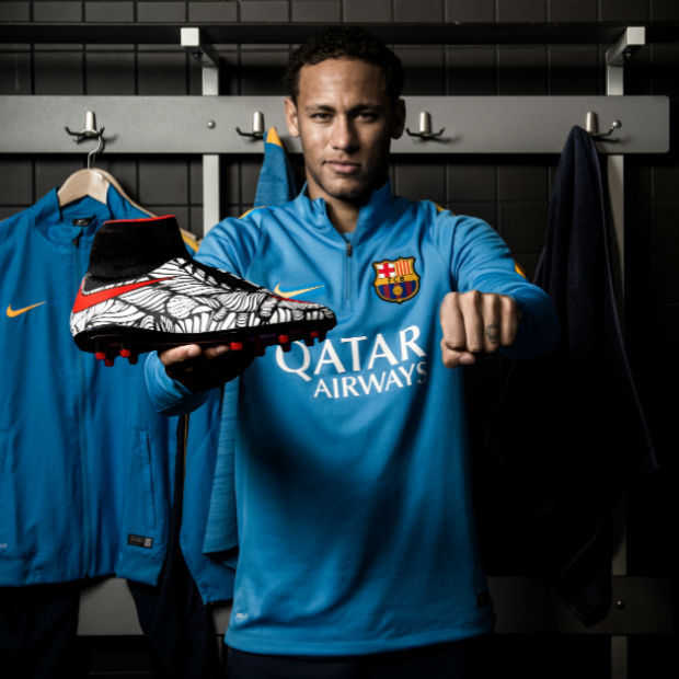 Nike ontwerpt football boots geïnspireerd op Neymar Jr.'s tattoos