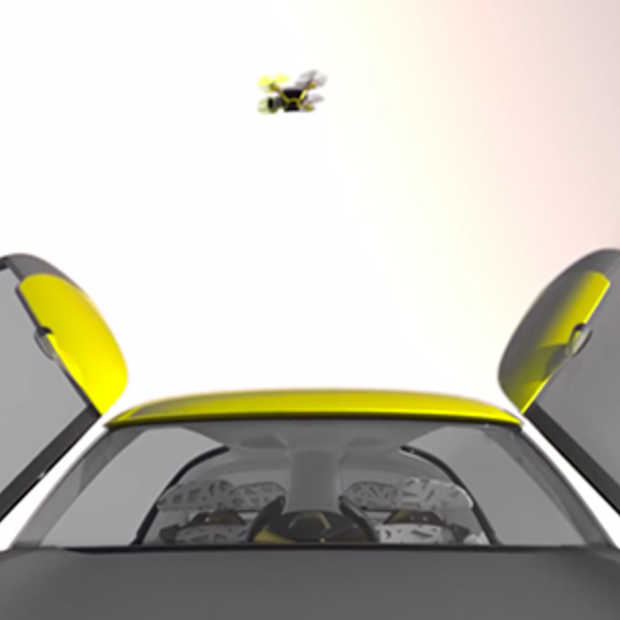 Nieuwe Renault concept car heeft een drone aan boord