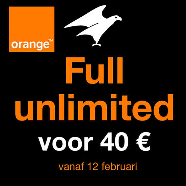 Orange: Eerste abonnement met onbeperkt internet in België