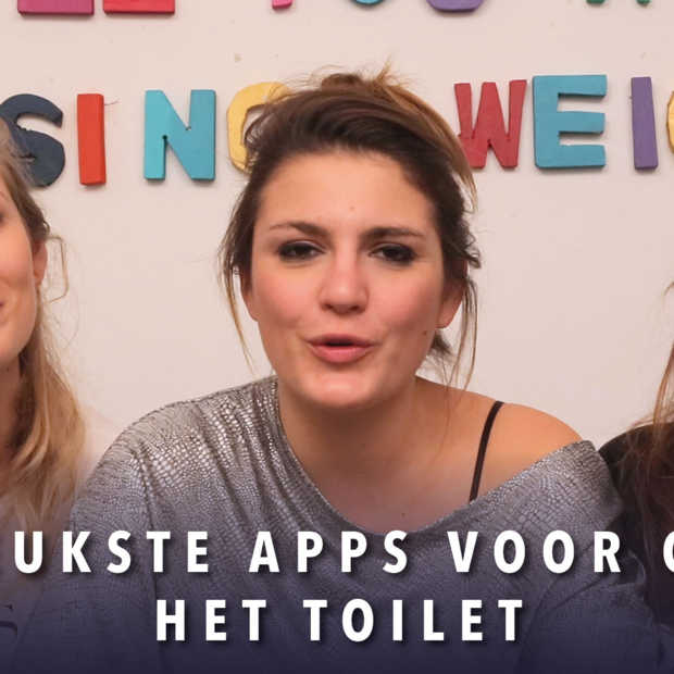GETEST: 3 leuke apps voor vrouwen op het toilet!