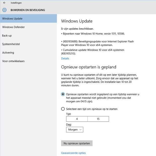 Windows 10: eerste grote update is nu beschikbaar
